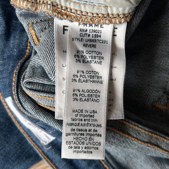 FRAME Denim Le High Skinny Ankle Size 30 - Picture 3 of 11